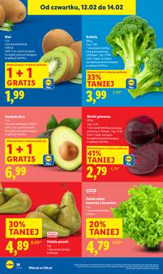 Lidl - gazetka promocyjna Oferta od czwartku od czwartku 12.02 do soboty 14.02 - strona 36