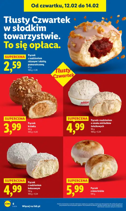 Lidl - gazetka promocyjna Oferta od czwartku od czwartku 12.02 do soboty 14.02 - strona 6