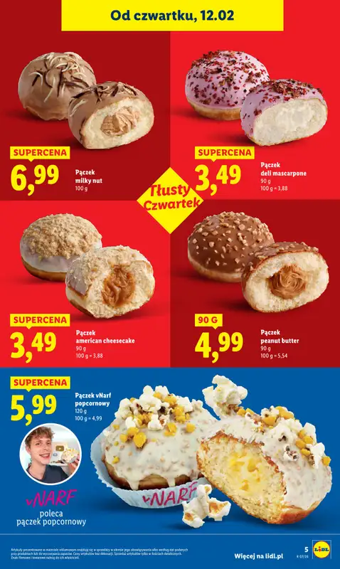 Lidl - gazetka promocyjna Oferta od czwartku od czwartku 12.02 do soboty 14.02 - strona 5