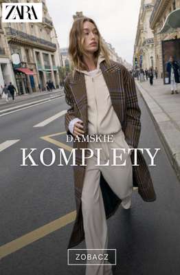 Zara - gazetka promocyjna Wygodne komplety damskie od czwartku 12.02 