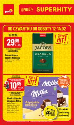 POLOmarket - gazetka promocyjna Super hity na weekend od czwartku 12.02 do soboty 14.02
