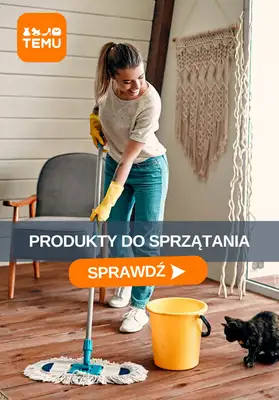Temu - gazetka promocyjna Praktyczne produkty do sprzątania od czwartku 12.02 