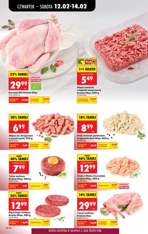 Biedronka - gazetka promocyjna Od czwartku, Z ladą tradycyjną od czwartku 12.02 do środy 18.02 - strona 44