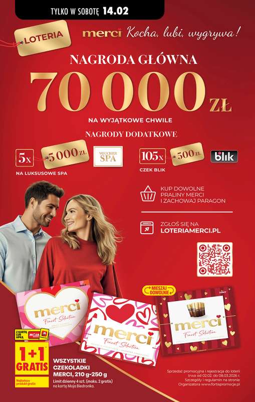 Biedronka - gazetka promocyjna Od czwartku, Z ladą tradycyjną od czwartku 12.02 do środy 18.02 - strona 63