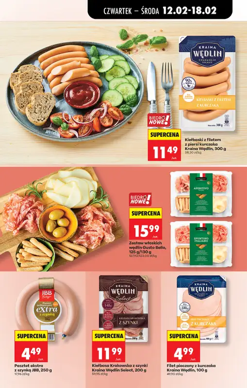 Biedronka - gazetka promocyjna Od czwartku, Z ladą tradycyjną od czwartku 12.02 do środy 18.02 - strona 55
