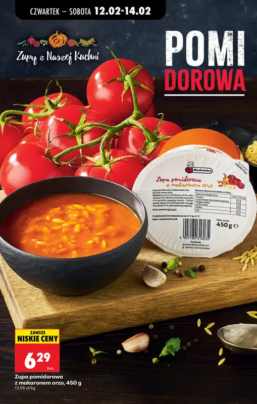 Biedronka - gazetka promocyjna Od czwartku, Z ladą tradycyjną od czwartku 12.02 do środy 18.02 - strona 47