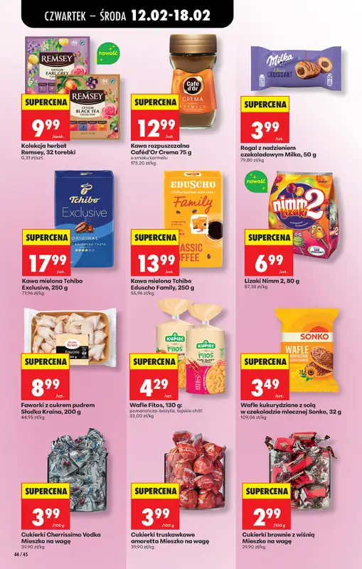 Biedronka - gazetka promocyjna Od czwartku, Z ladą tradycyjną od czwartku 12.02 do środy 18.02 - strona 64