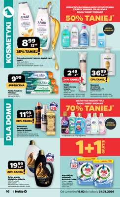 Netto - gazetka promocyjna Gazetka Spożywcza od czwartku 19.02 do soboty 21.02 - strona 16