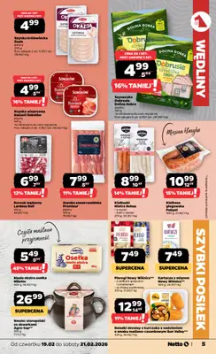 Netto - gazetka promocyjna Gazetka Spożywcza od czwartku 19.02 do soboty 21.02 - strona 5