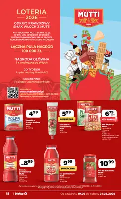 Netto - gazetka promocyjna Gazetka Spożywcza od czwartku 19.02 do soboty 21.02 - strona 18