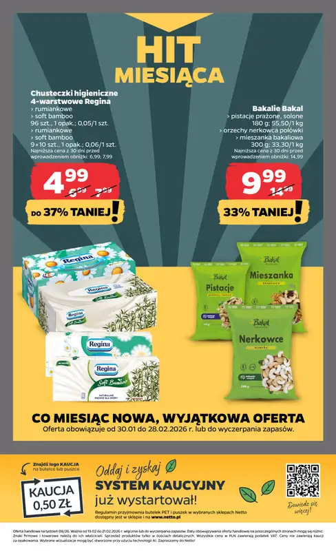 Netto - gazetka promocyjna Gazetka Spożywcza od czwartku 19.02 do soboty 21.02 - strona 20