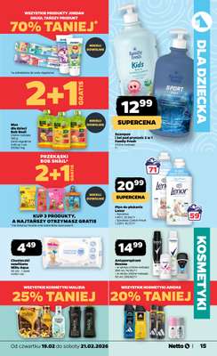 Netto - gazetka promocyjna Gazetka  do soboty 21.02 - strona 15