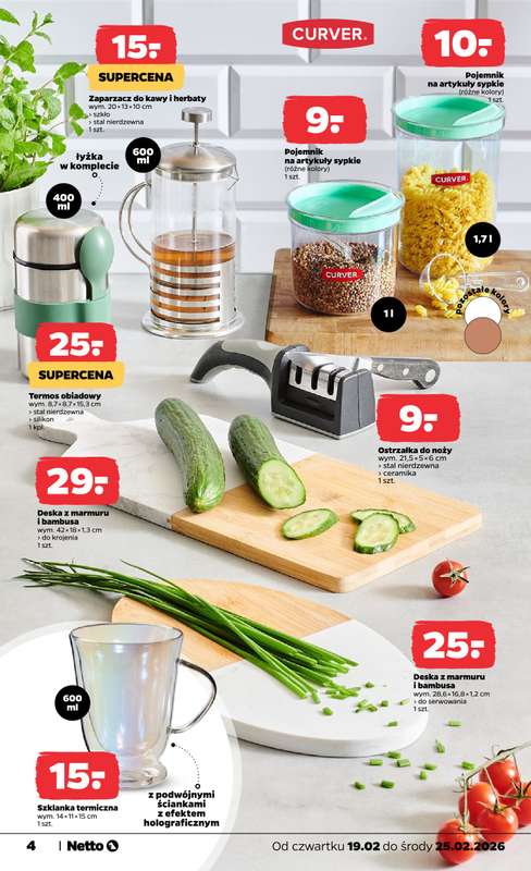 Netto - gazetka promocyjna Gazetka Spożywcza od czwartku 19.02 do soboty 21.02 - strona 25