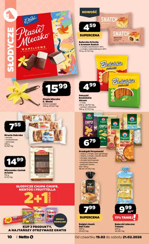 Netto - gazetka promocyjna Gazetka Spożywcza od czwartku 19.02 do soboty 21.02 - strona 10