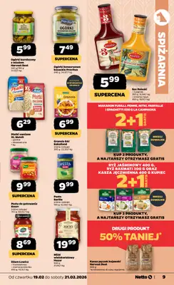 Netto - gazetka promocyjna Gazetka Spożywcza od czwartku 19.02 do soboty 21.02 - strona 9
