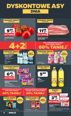 Netto - gazetka promocyjna Gazetka Spożywcza od czwartku 19.02 do soboty 21.02 - strona 2
