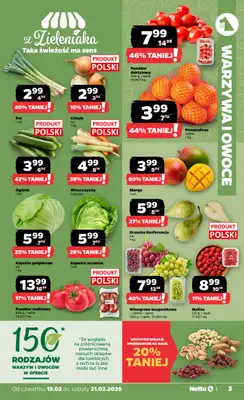 Netto - gazetka promocyjna Gazetka Spożywcza od czwartku 19.02 do soboty 21.02 - strona 3
