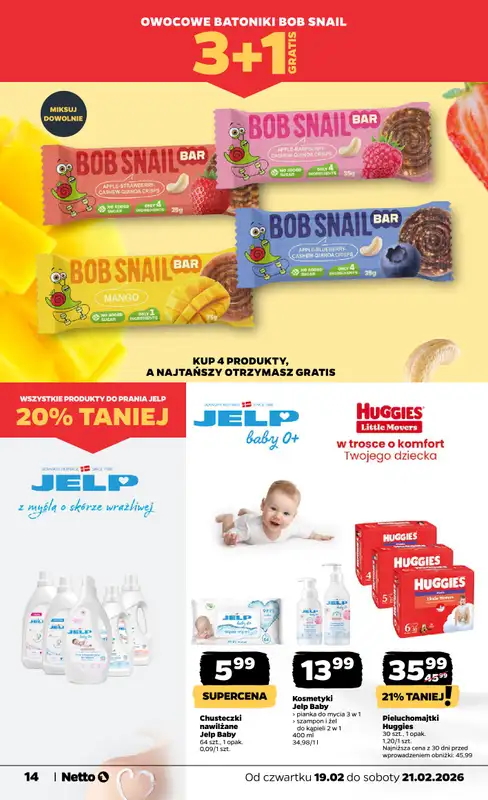 Netto - gazetka promocyjna Gazetka Spożywcza od czwartku 19.02 do soboty 21.02 - strona 14