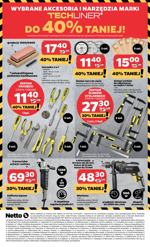 Netto - gazetka promocyjna Gazetka Spożywcza od czwartku 19.02 do soboty 21.02 - strona 29