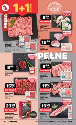 Netto - gazetka promocyjna Gazetka Spożywcza od poniedziałku 16.02 do soboty 21.02 - strona 10