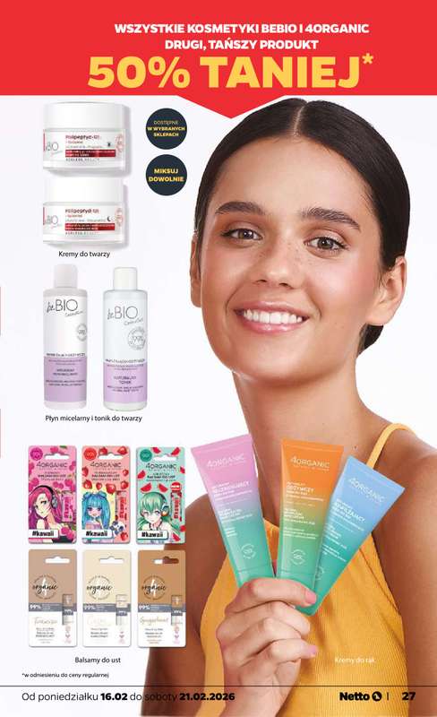 Netto - gazetka promocyjna Gazetka Spożywcza od poniedziałku 16.02 do soboty 21.02 - strona 27