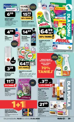 Netto - gazetka promocyjna Gazetka Spożywcza od poniedziałku 16.02 do soboty 21.02 - strona 29
