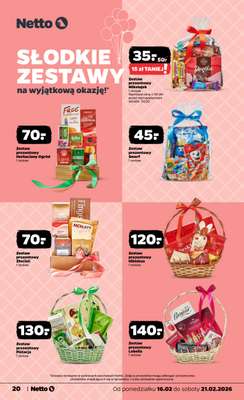 Netto - gazetka promocyjna Gazetka Spożywcza od poniedziałku 16.02 do soboty 21.02 - strona 20
