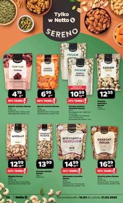 Netto - gazetka promocyjna Gazetka Spożywcza od poniedziałku 16.02 do soboty 21.02 - strona 14