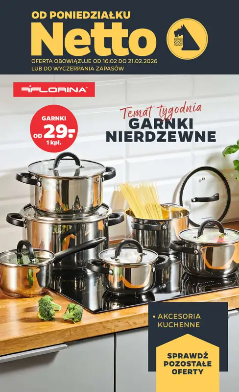 Netto - gazetka promocyjna Gazetka Spożywcza od poniedziałku 16.02 do soboty 21.02 - strona 34