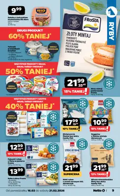 Netto - gazetka promocyjna Gazetka Spożywcza od poniedziałku 16.02 do soboty 21.02 - strona 9