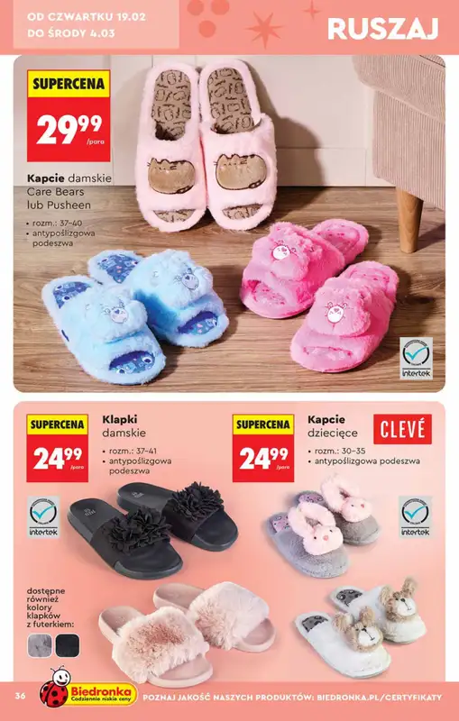Biedronka - gazetka promocyjna Hity i inspiracje, od 14.02 od soboty 14.02 do środy 04.03 - strona 36