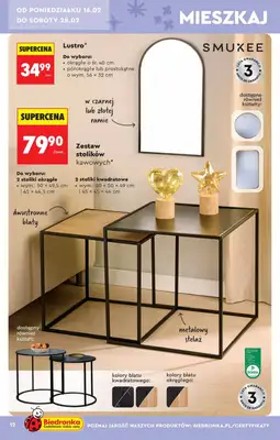 Biedronka - gazetka promocyjna Hity i inspiracje, od 14.02 od soboty 14.02 do środy 04.03 - strona 12