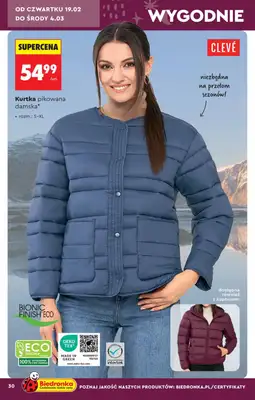 Biedronka - gazetka promocyjna Hity i inspiracje, od 14.02 od soboty 14.02 do środy 04.03 - strona 30