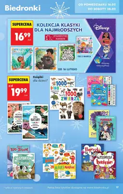 Biedronka - gazetka promocyjna Hity i inspiracje, od 14.02 od soboty 14.02 do środy 04.03 - strona 17