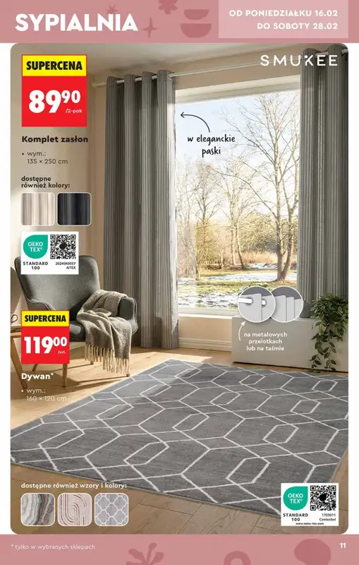 Biedronka - gazetka promocyjna Hity i inspiracje, od 14.02 od soboty 14.02 do środy 04.03 - strona 11