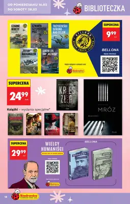 Biedronka - gazetka promocyjna Hity i inspiracje, od 14.02 od soboty 14.02 do środy 04.03 - strona 18