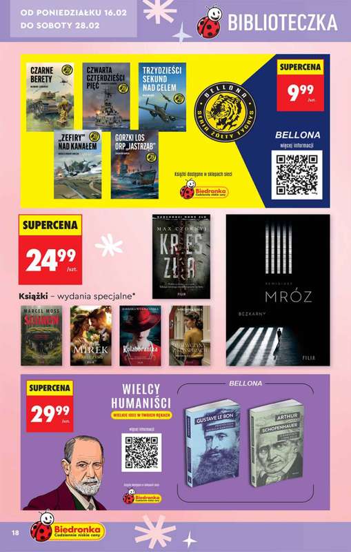 Biedronka - gazetka promocyjna Hity i inspiracje, od 14.02 od soboty 14.02 do środy 04.03 - strona 18
