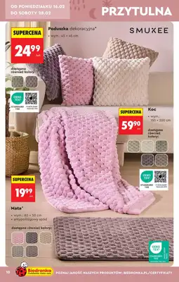 Biedronka - gazetka promocyjna Hity i inspiracje, od 14.02 od soboty 14.02 do środy 04.03 - strona 10
