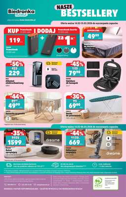 Biedronka - gazetka promocyjna Hity i inspiracje, od 14.02 od soboty 14.02 do środy 04.03 - strona 44