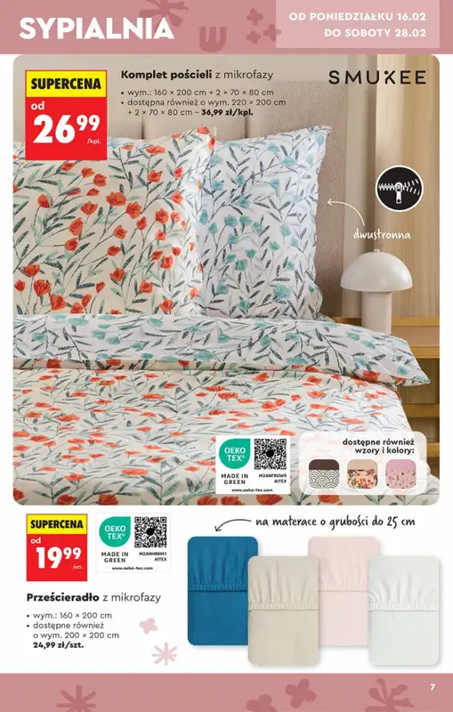 Biedronka - gazetka promocyjna Hity i inspiracje, od 14.02 od soboty 14.02 do środy 04.03 - strona 7