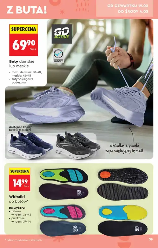 Biedronka - gazetka promocyjna Hity i inspiracje, od 14.02 od soboty 14.02 do środy 04.03 - strona 39