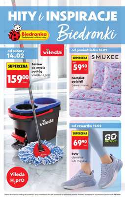Biedronka - gazetka promocyjna Hity i inspiracje, od 14.02 od soboty 14.02 do środy 04.03