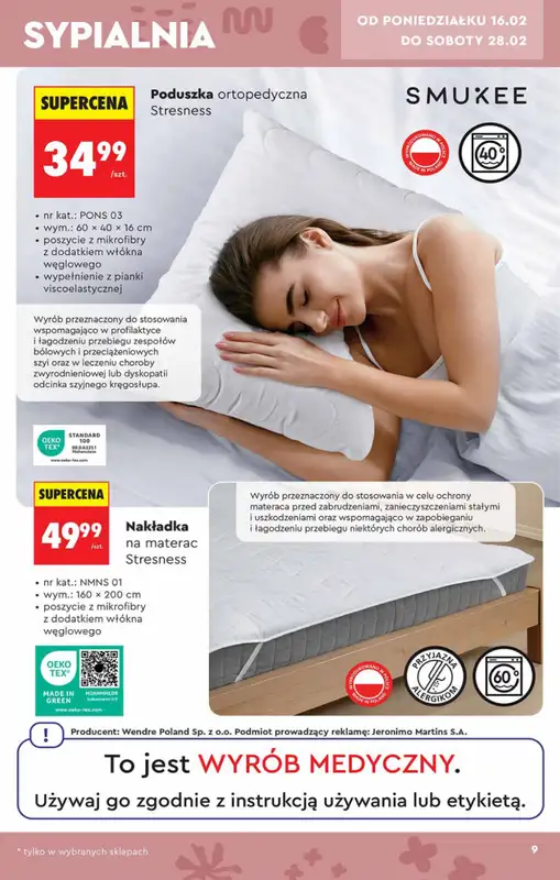 Biedronka - gazetka promocyjna Hity i inspiracje, od 14.02 od soboty 14.02 do środy 04.03 - strona 9