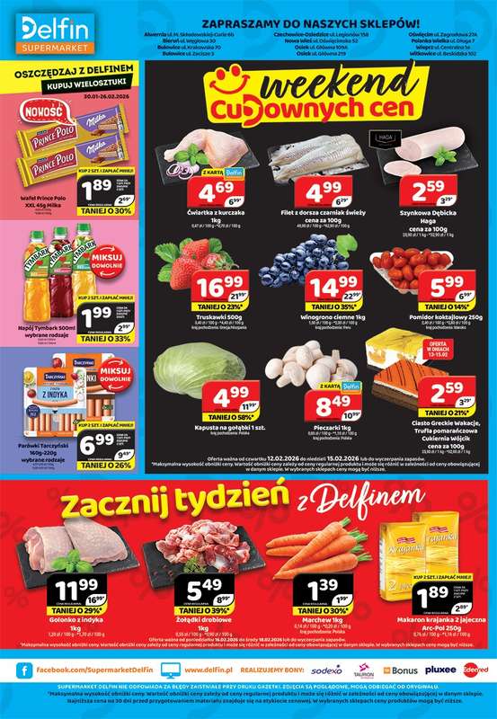 Delfin - gazetka promocyjna Gazetka od piątku 13.02 do niedzieli 22.02 - strona 8