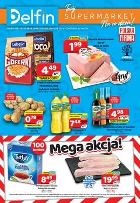 Delfin - gazetka promocyjna Gazetka od piątku 13.02 do niedzieli 22.02