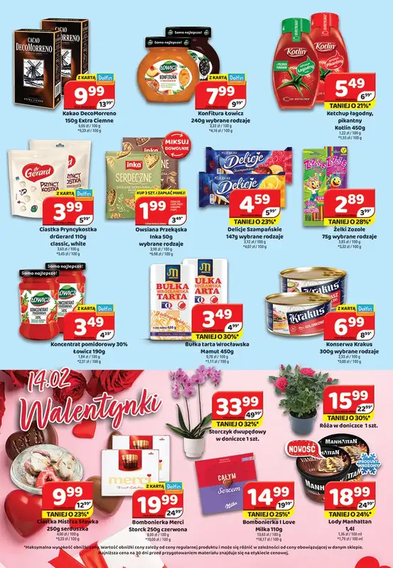 Delfin - gazetka promocyjna Gazetka od piątku 13.02 do niedzieli 22.02 - strona 5
