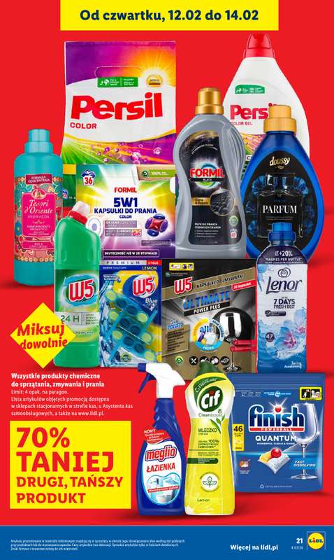 Lidl - gazetka promocyjna Oferta od czwartku od czwartku 12.02 do soboty 14.02 - strona 21
