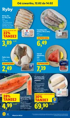 Lidl - gazetka promocyjna Oferta od czwartku od czwartku 12.02 do soboty 14.02 - strona 42