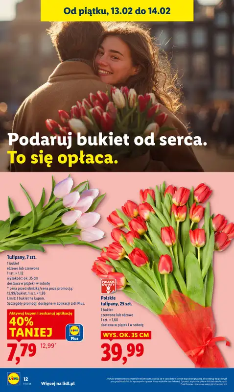 Lidl - gazetka promocyjna Oferta od czwartku od czwartku 12.02 do soboty 14.02 - strona 12