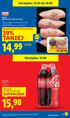 Lidl - gazetka promocyjna Oferta od czwartku od czwartku 12.02 do soboty 14.02 - strona 19